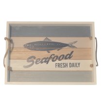 Tablett Seafood 30x25x4cm