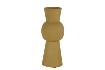 Vase 10,5x28cm senf Eisen