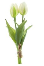 Kunstblume Tulpe 3er Bündel